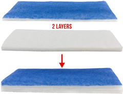 Master Airbrush Hobby Airbrush Spray Booth Filter Set, Fits Master, Paasche, Sky