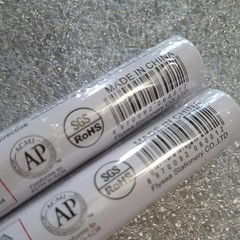 Red Permanent Paint Markers Oil Based 2 Pack Multi Surface Art Pens PMA-520