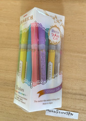 Zebra Kirarich Glitter Highlighter Pen Set 13 Colors WKS18-13C Japan Stationery