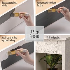 FolkArt Home Decor Chalk Furniture & Craft 1 Count (Pack of 1), Crackle