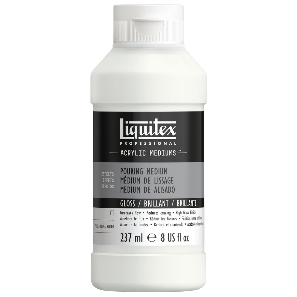 Professional Effects Medium, 237ml (8-oz), Gloss Pouring Medium