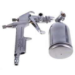 Pro Magic Spray Gun Sprayer Airbrush Alloy Painting tool 0.5mm Nozzle 150ml set