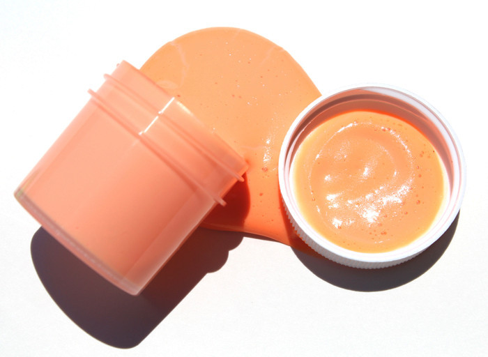 ORANGE GLOW in the DARK Daytime Visible & UV Reactive Paint 1oz-2oz