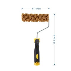 Hanroy Sponge Paint Roller Small 6″ for Texture Painting Decorators Brush M60