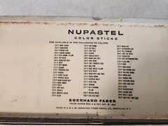Vintage – Eberhard Faber – Nupastel Color Sticks No. 264 in Original Box