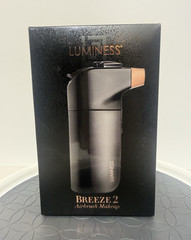 NIB Luminess Breeze 2 Rechargeable Airbrush Makeup System w/USB Cable Black/Rose