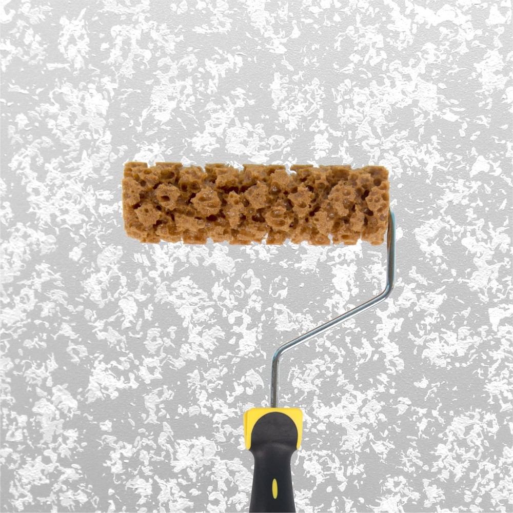 Hanroy Sponge Paint Roller Small 6″ for Texture Painting Decorators Brush M60