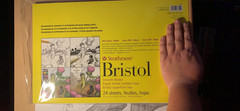 11×17 Bristol Paper Pad Smooth 24 Sheets 100lb Artist Marker Pen and Ink Art New