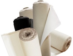 60″-84″ Artist Canvas Roll, Un/Primed, White/Black, Cotton/Linen Bulk Discount