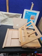 TABLETOP EASEL – Storage, Adjustable Height, Portable (Starter Supplies, cards)