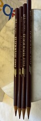 4 Eagle Prismacolor Thick Lead Art Pencils Tuscan Red 937 sharpened Used Vintage
