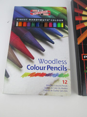 VTG 1999 Prismacolor Soft Thick Lead Pencils PC952 & Koh-I-Noor Woodless Pencil