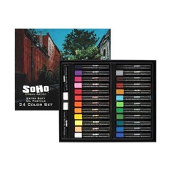 Soho Urban Artist Oil Pastels 26pc Set – 26 Count (Pack of 1), Multicolor