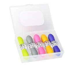 Corn on the Cob Holders Set with Interlocking Design & Storage Case, Silicone