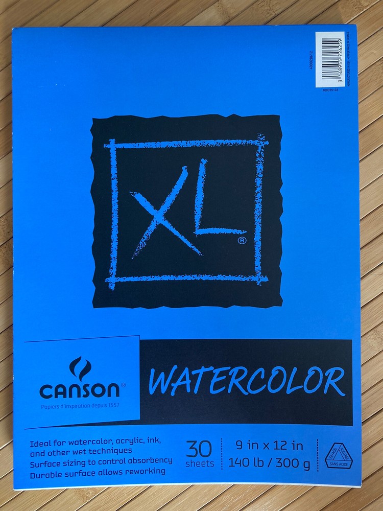 Canson XL Series Watercolor Textured Paper 30 Sheet Pad