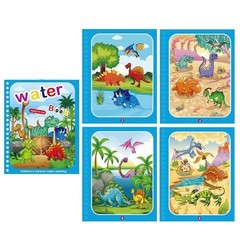 Magic Water Drawing Book & Pen Reusable Kids Painting Colouring Toy Gift