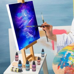Airbrush Paint – 22 Colors with 2 24 Fl Oz (Pack of 1), 22 colors+2 thinner
