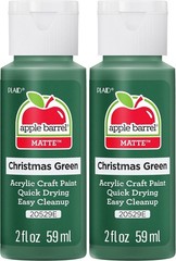 Apple Barrel Acrylic Paint, 2-Ounce, Christmas Green (Pack of 2)