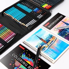Soucolor Art Supplies, 76 Pack Drawing Set 1 Count (Pack of 76), Multicolor