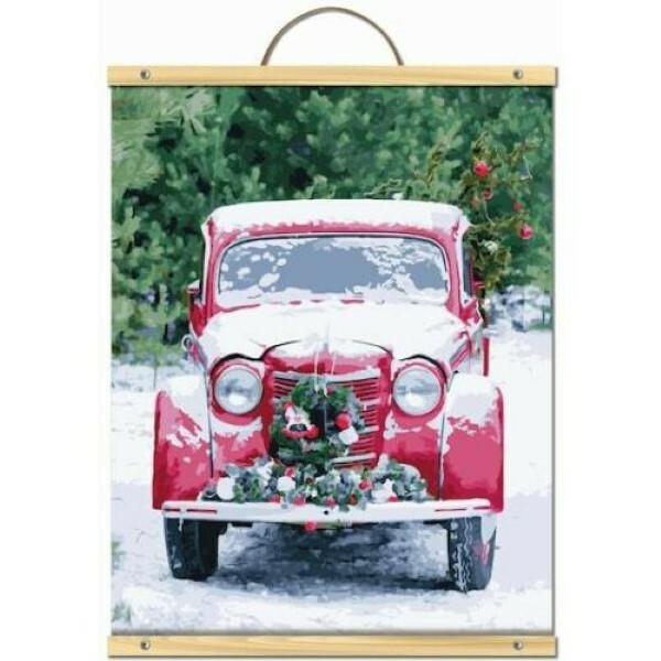 Artist’s Loft Paint By Number Kit Christmas Red Truck