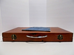 Deluxe Art Set in Wooden Box – Drawing Kit with Pencils, Crayons, Supplies