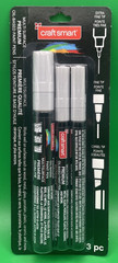 Silver – 3 ct. Premium Oil-Based Paint Pens by Craft Smart