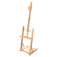 Beech Wood Adjustable Artist Easel Floor Standing Painting Holder Stand