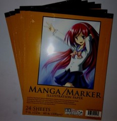 9″ x 12″ Premium Manga-Marker Paper Pad 60lb, 24-Sheets (1 Pad) 6 available