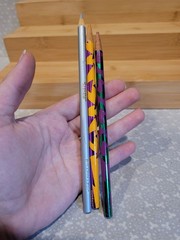 Crayola Neon Colors of the World Metallic Colored Pencil Mixed Lot 100+ Pcs