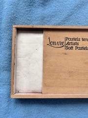 Louvre Soft Pastels 24 Color Set in Wooden Box Made in France JM Paillard