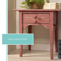 Waverly Inspirations Chalk Paint, Ultra Matte,Silver Lining,8 fl oz,Easy Cleanup