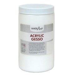 440-003 Medium Student Acrylic Paint, 32 oz., Gesso White