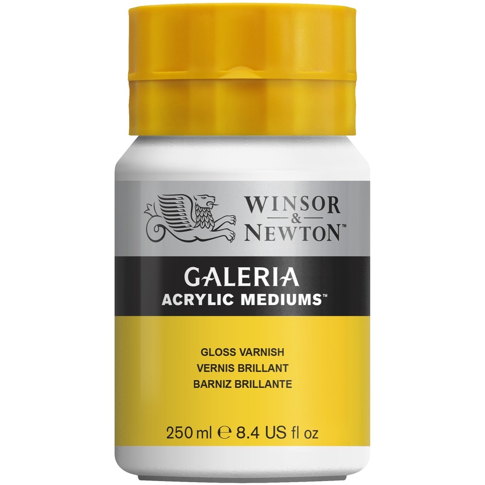 Winsor Newton Galeria Acrylic Paint Mediums, Varnishes and Additives 250ml