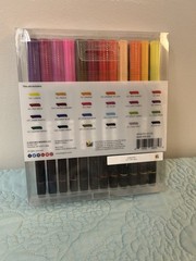 Kingart Pro Twin Tip Brush Pens (24 Pieces)