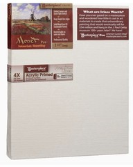 30″x52″ Masterpiece Monet Pro 1.5″ Deep Belgian Linen Canvas Acrylic Primed 12oz