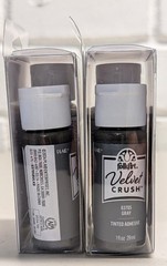 New Sealed (2) FolkArt Velvet Crush Gray Flock Kit 2 Step Velvety Soft
