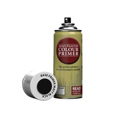 The Army Painter, Base Primer Matt Black, 13.5 Ounce (Pack of 1), Black