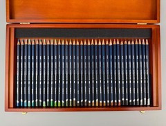 Derwent Watercolour Fine Art Pencils Set of 72 in Wooden Box Case – New Artists