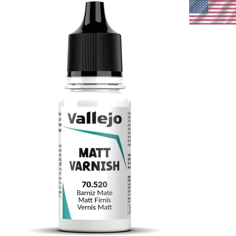 Quick-Drying Matte Varnish 18ml – Scratch-Resistant Protection for Every Project