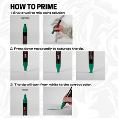 Posca PXPC3M16A Acrylic Paint Marker Set, Fine, Multicolor