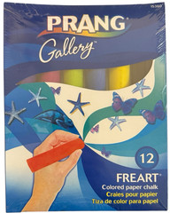 Chalk Prang Non-Toxic Sidewalk 4 L x 1 W Inches Assorted Colors Set of 12 NEW