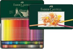 Blendable Polychromos Colored Pencils – 120 Color Tin for Artists & Enthusiasts