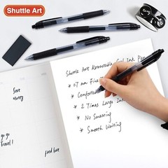 36 Piece Set of Black Gel Pens – Smooth Writing – Durable – Large Quantity