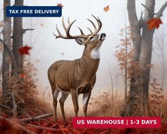 TFIAVSIN Deer in Autumn Forest Paint by Numbers Kit for Adults, Complete Adult P