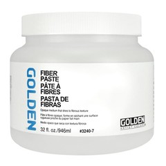 Fiber Paste 32 Oz Jar Professional Acrylic Paste Medium Opaque Texture Art