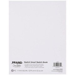 Pacon Prang Sketch Smart 11-Inch X 8.5-Inch Sketch Book White 40 Sheets/Book