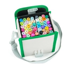 Ohuhu Honolulu 48 Mid-tone Colors Brush & Chisel Dual Tip Alcohol Art Markers