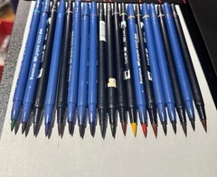 Tombow ABT Dual Brush Pens 18/15 Staedtler MarsGraphic 3000 Duo Color Brush