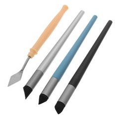 3 PCS Soft Sponge Head Oil Pastel Rubbing Pen Blending MultiFunctional Art