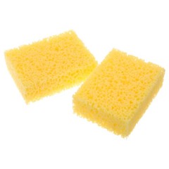 2Pcs Portable Rectangle Sponge Blocks for DIY Pottery and Craft Use